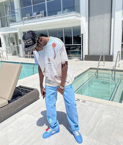 AF1 x Off Bleu Universitaire