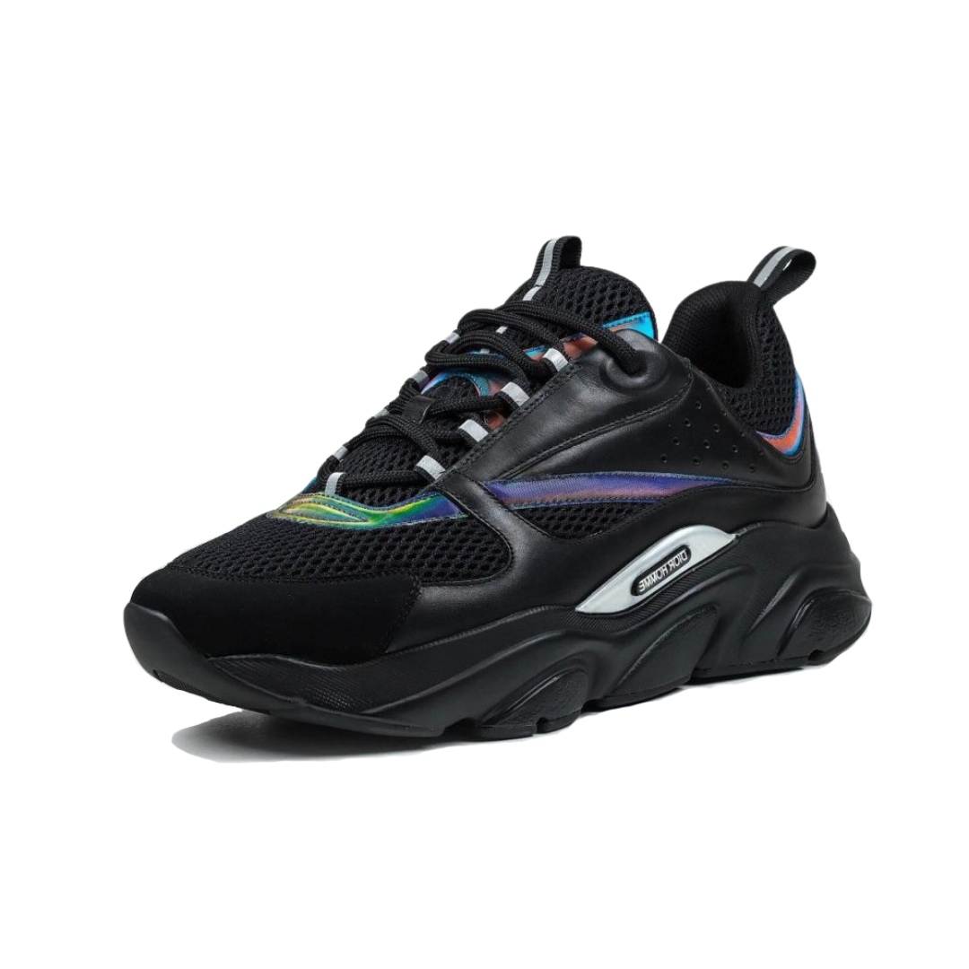 B22 Noir Arc-en-ciel Réfléchissant