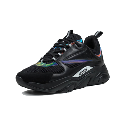 B22 Noir Arc-en-ciel Réfléchissant