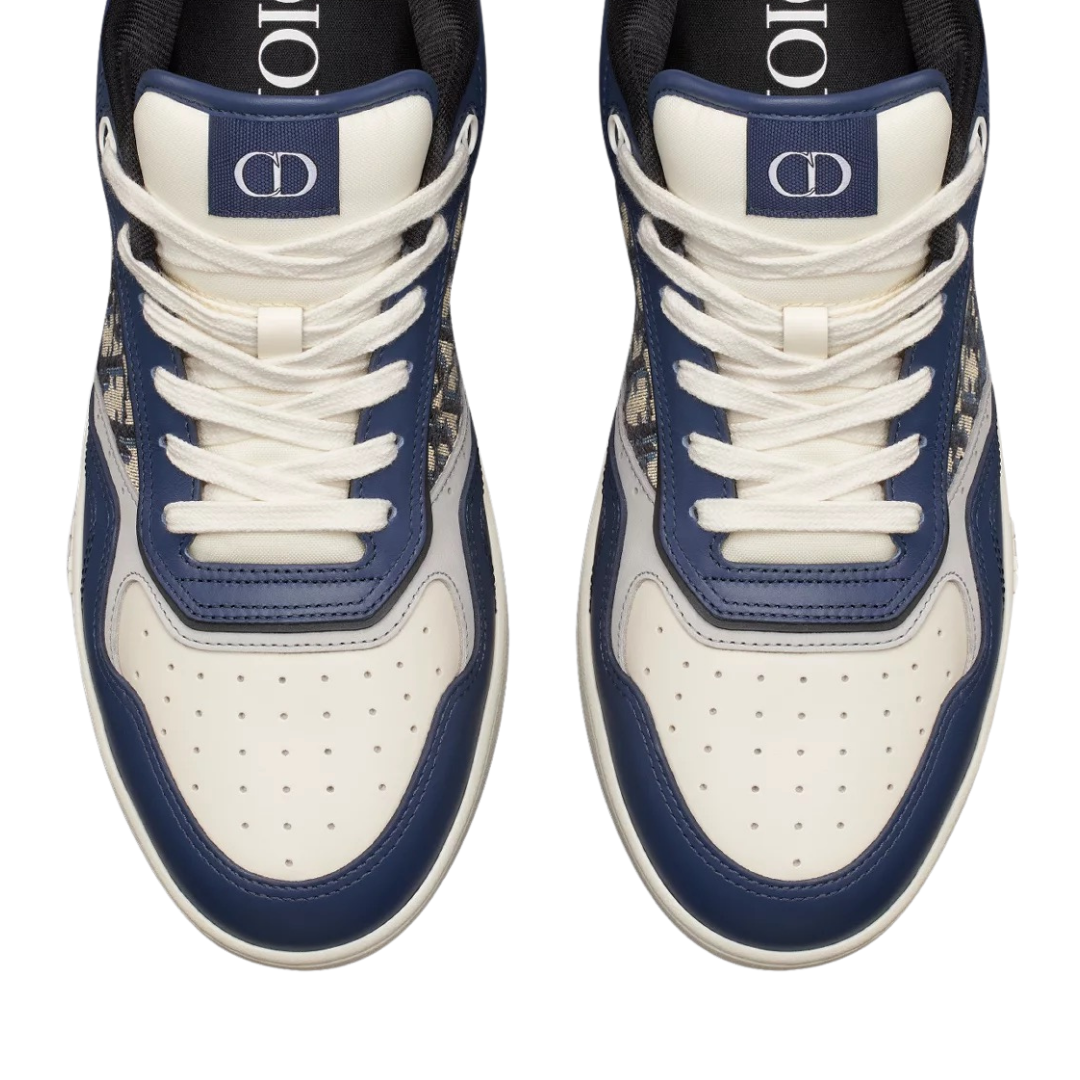 B27 Monogramme Marine Blanc