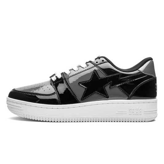 Bape Bapesta Noir Gris