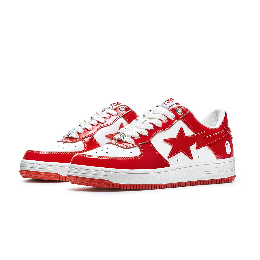 Bape Bapesta Rouge