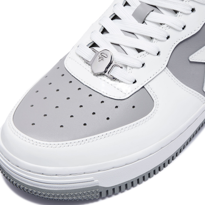 Bape Bapesta Blanc Gris