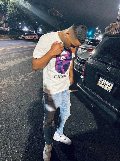 J4 Retro Violet Métallisé