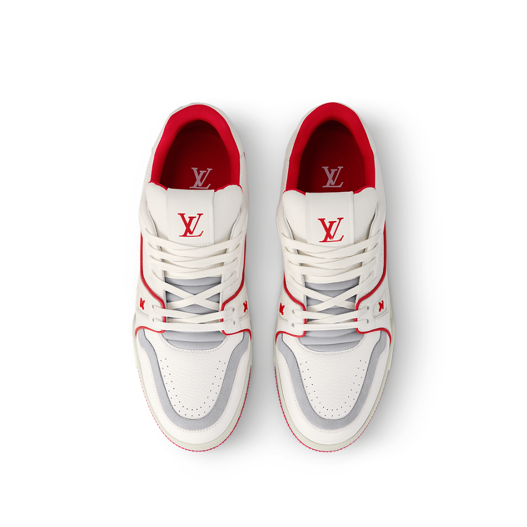 LV Monogramme Crème Rouge