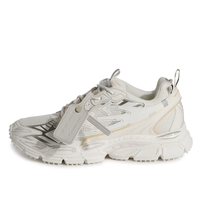 Off "Je reviens tout de suite" Beige Argent