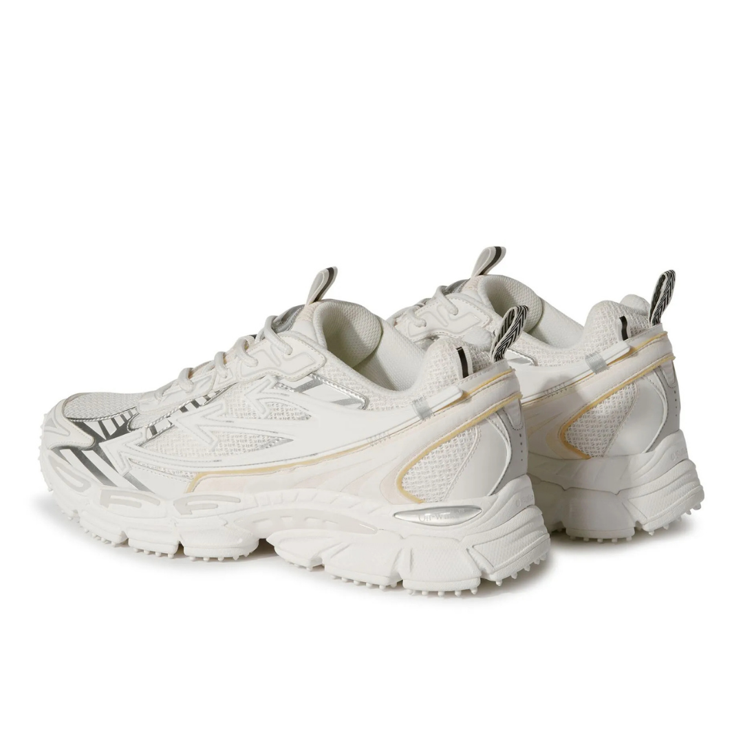 Off "Je reviens tout de suite" Beige Argent