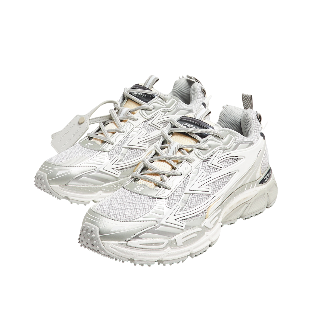 Désactivé "Je reviens tout de suite" Blanc argenté