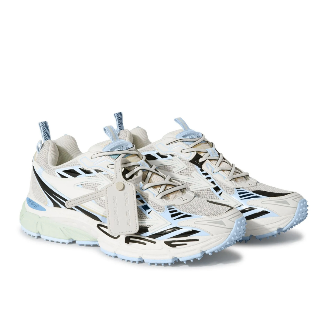 Désactivé « Je reviens tout de suite » Blanc Bleu