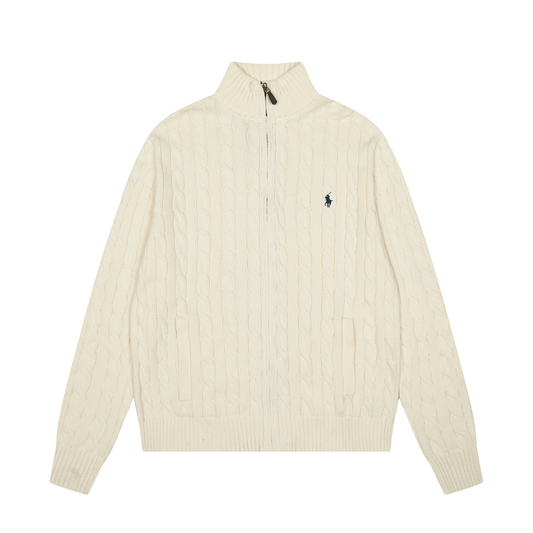 Polo Zip Sweater