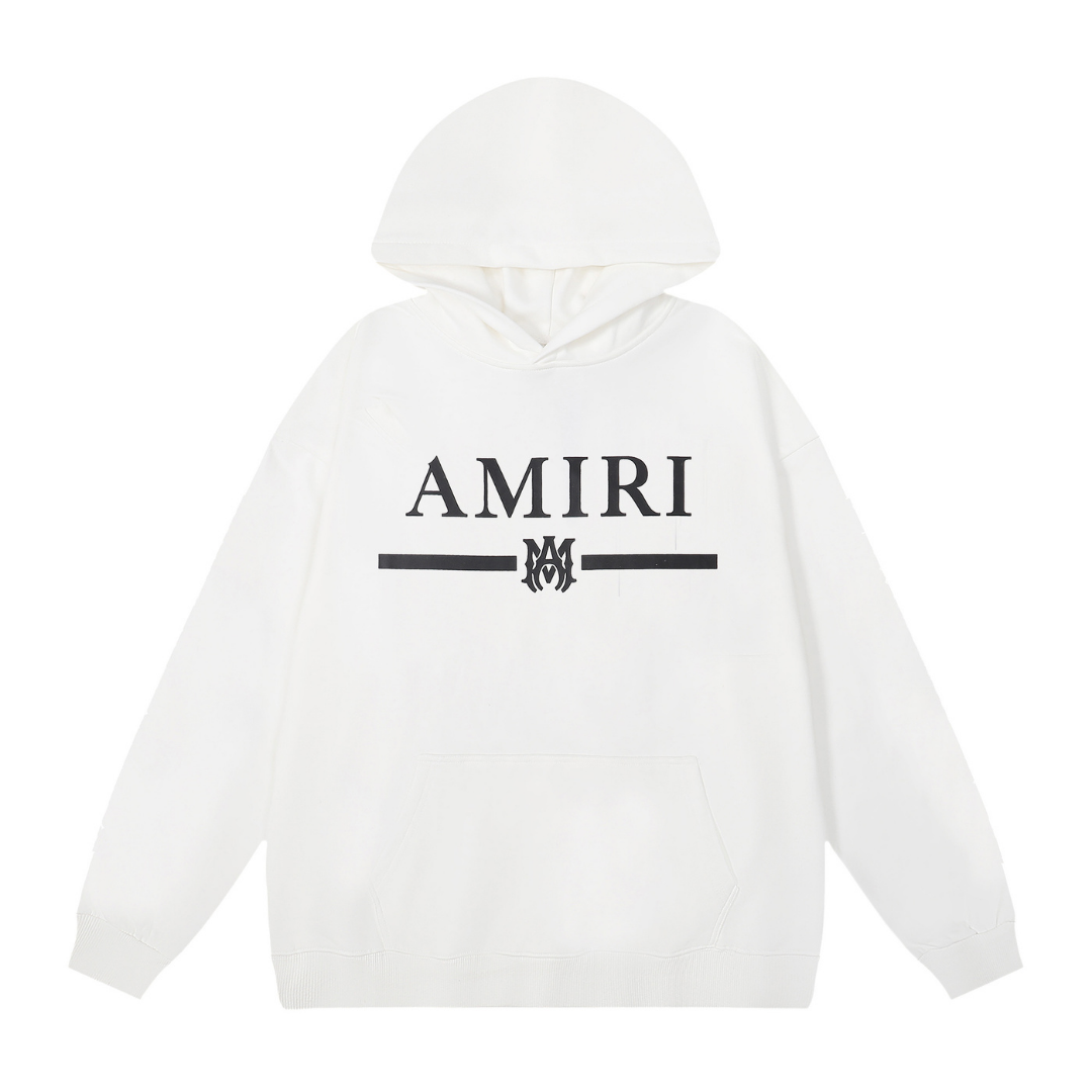 Sweat à capuche avec logo Amr