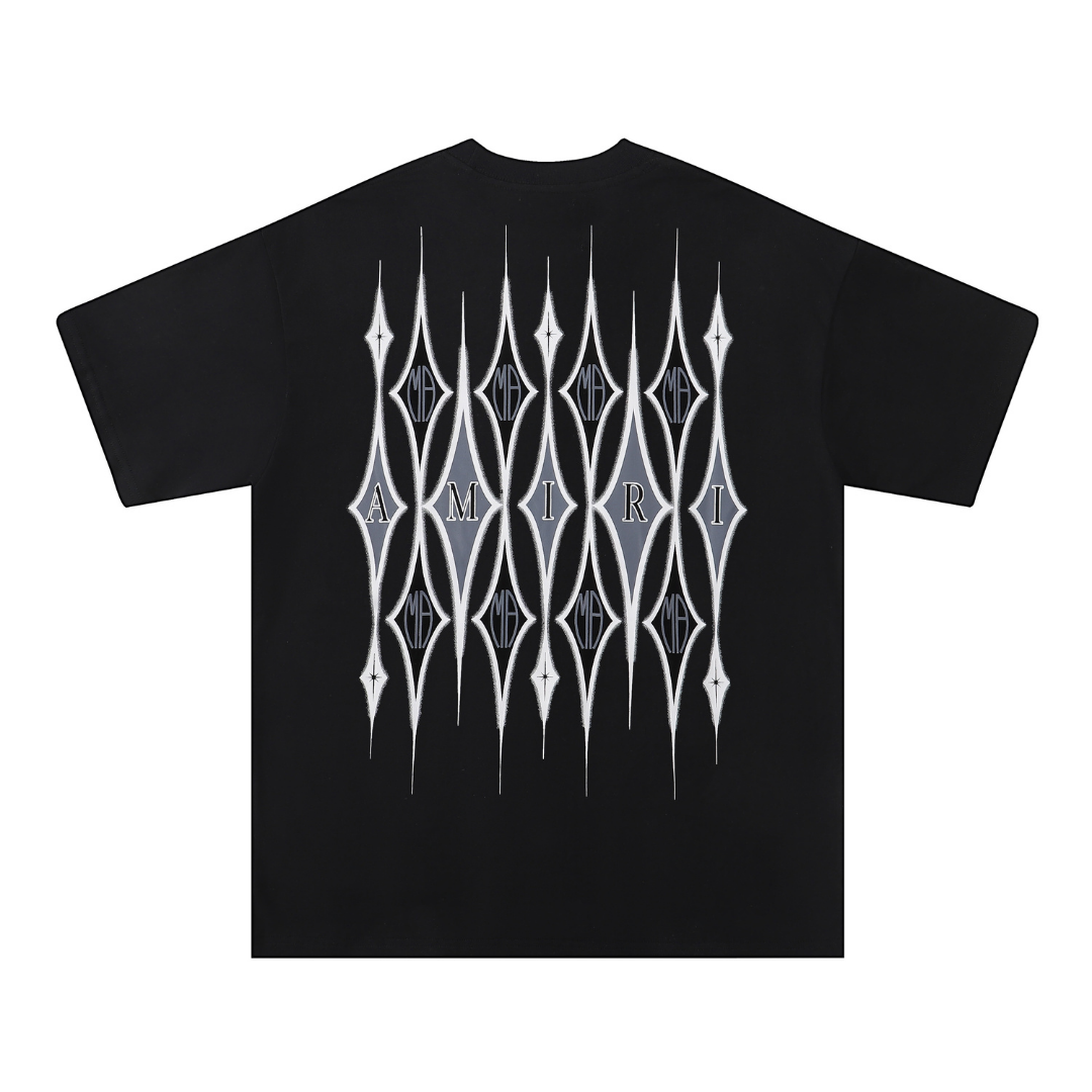 T-shirt à chaîne monogramme Amr