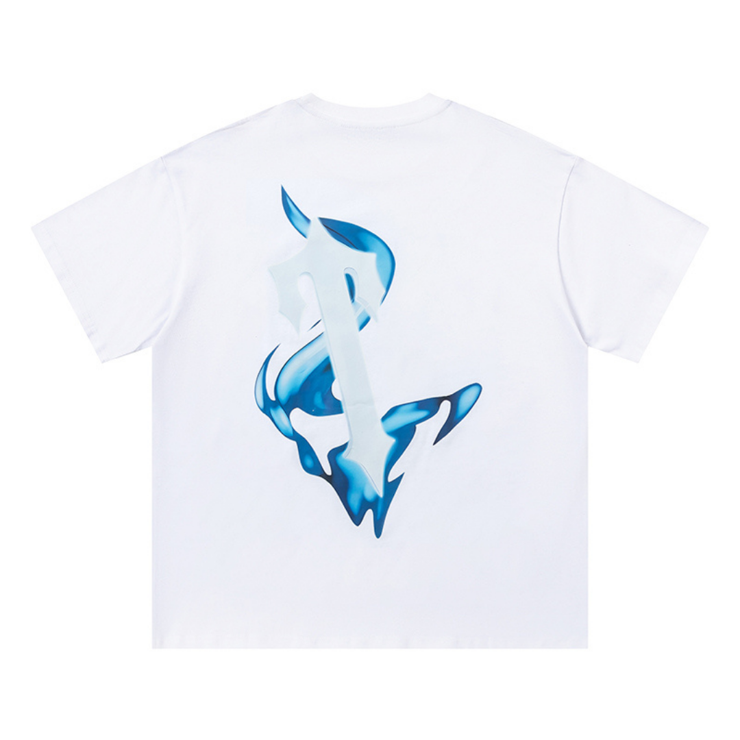 T-shirt à logo décodé