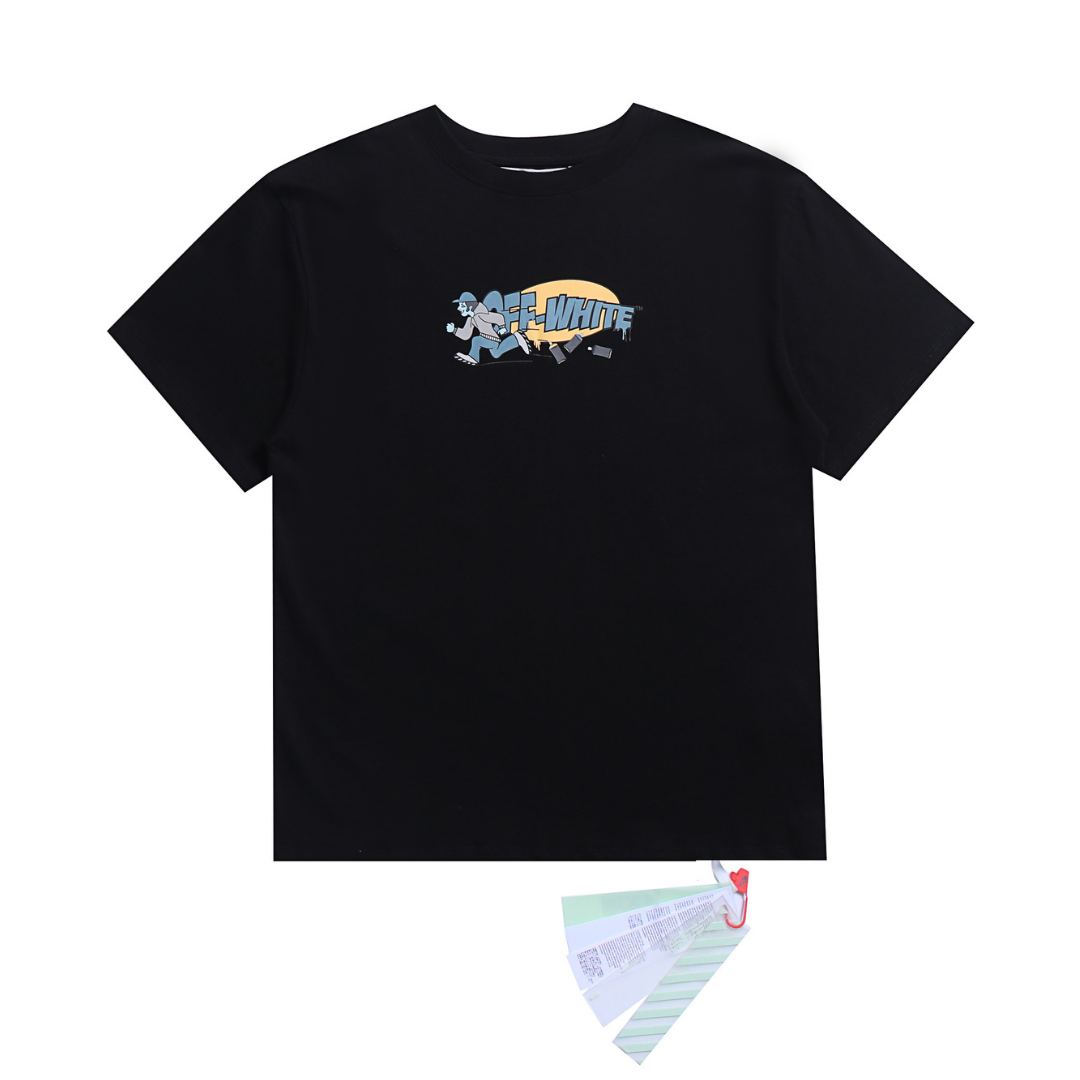 T-shirt Off-W Monogram