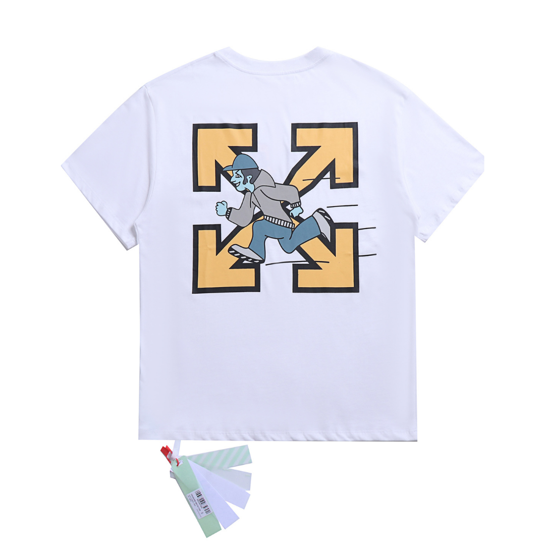 T-shirt Off-W Monogram