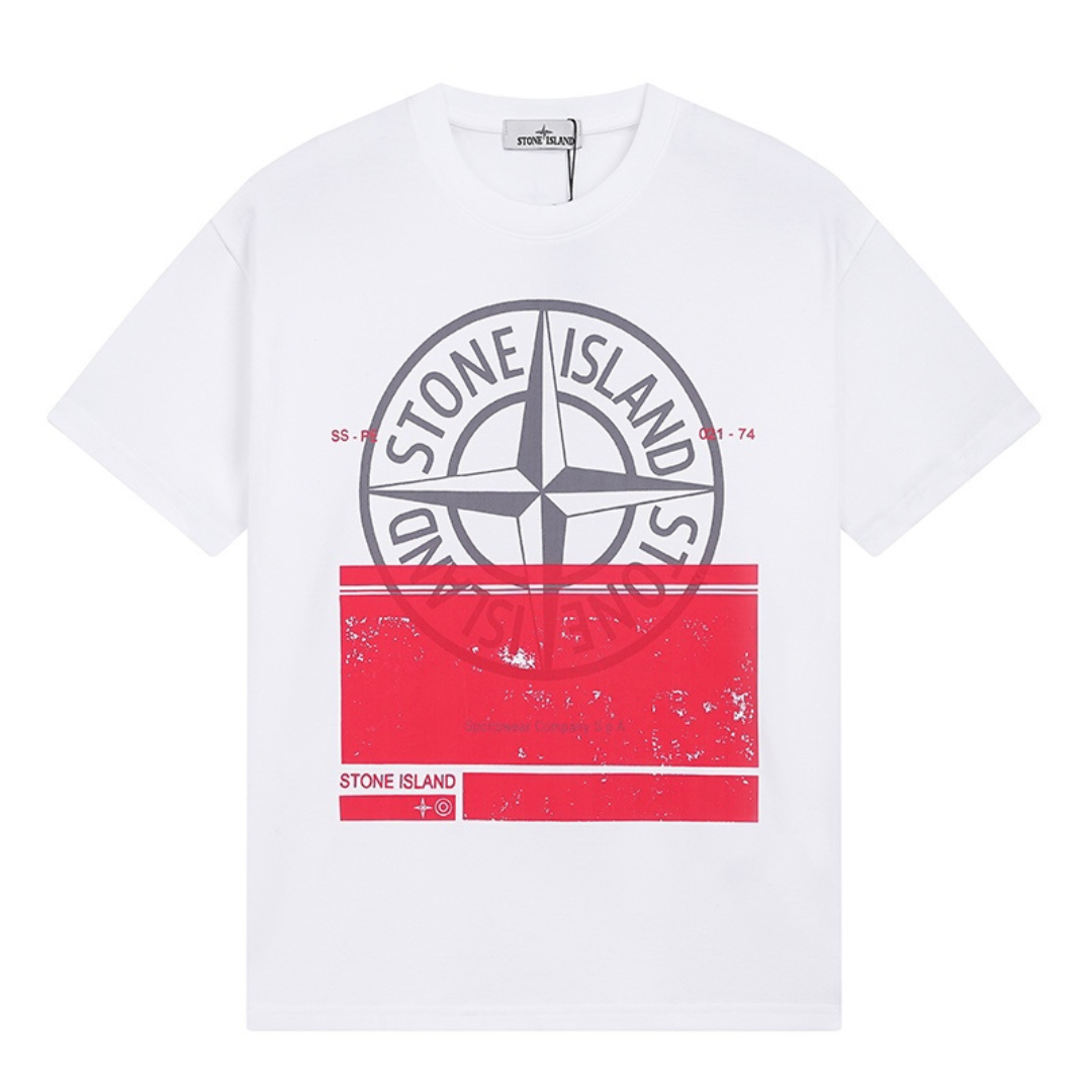 T-shirt Stone Polychromic