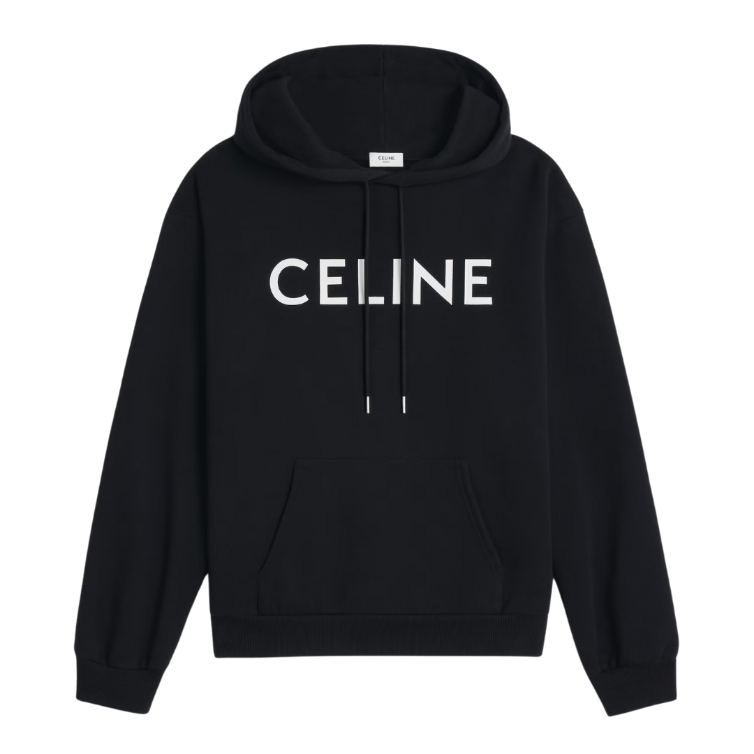 Sweat à capuche noir CL