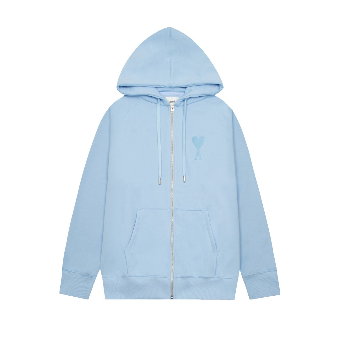Sweat à capuche zippé Ami