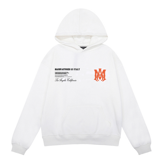 Sweat à capuche avec logo Amr