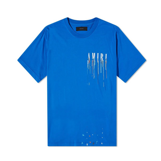 T-shirt bleu Amr Pain
