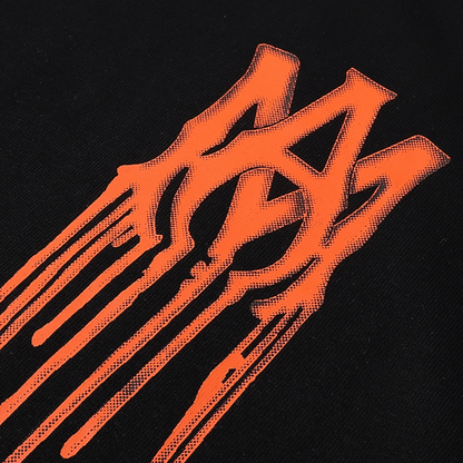 T-shirt noir Amr Paint Drip AM