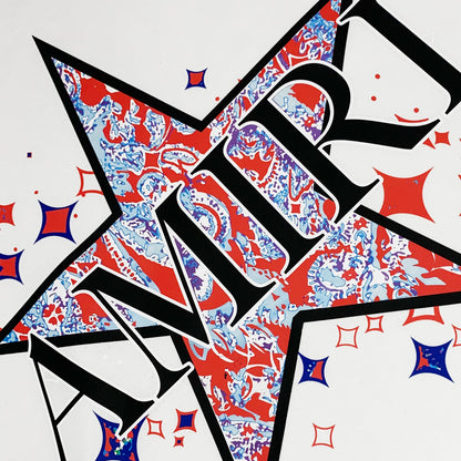 T-shirt Amr Paisley Star