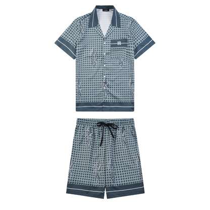 Ensemble short en soie Amr Staggard