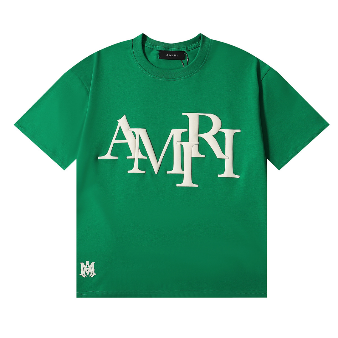 T-shirt Amr à logo décalé