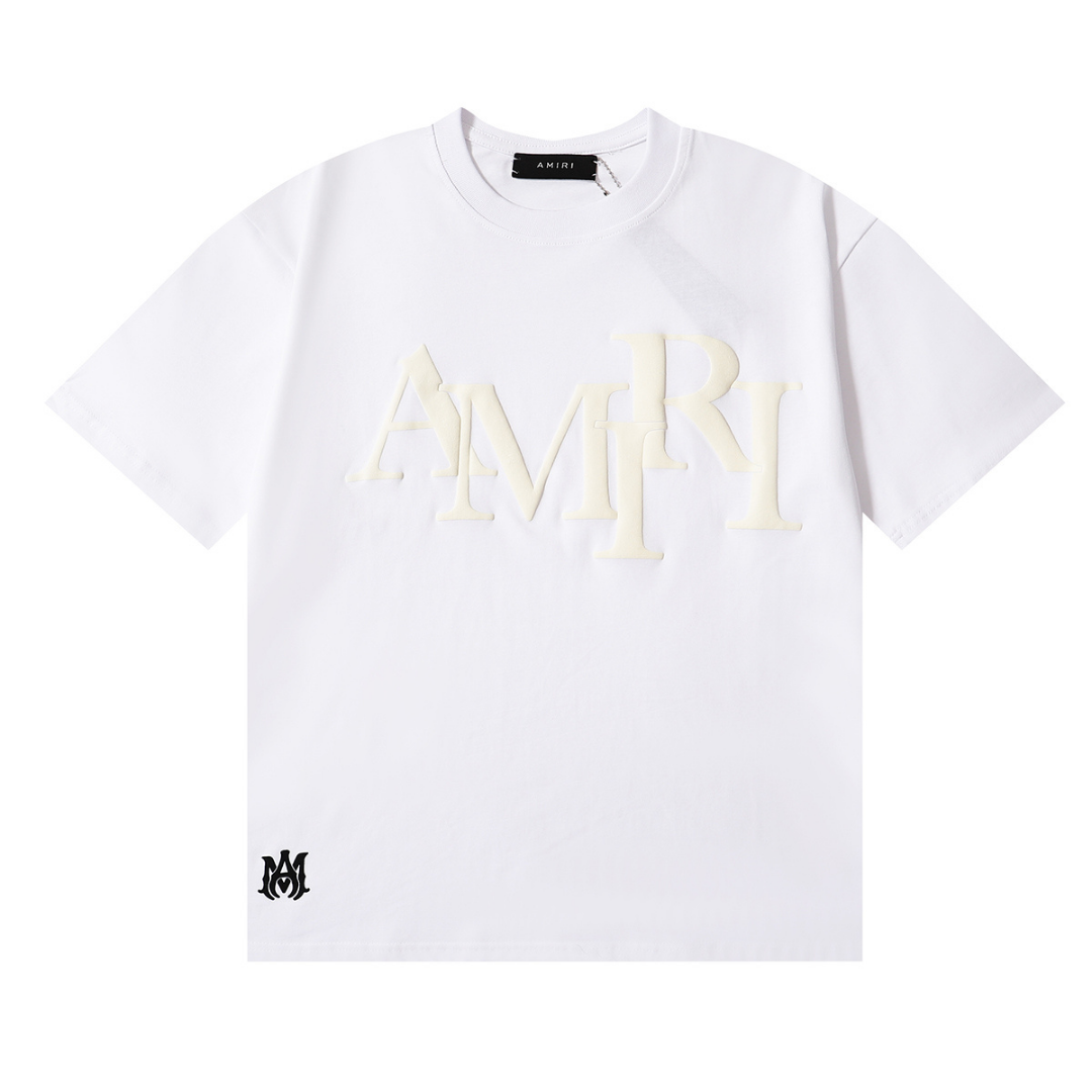 T-shirt Amr à logo décalé