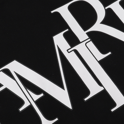 Sweat à capuche monochrome décalé Amr