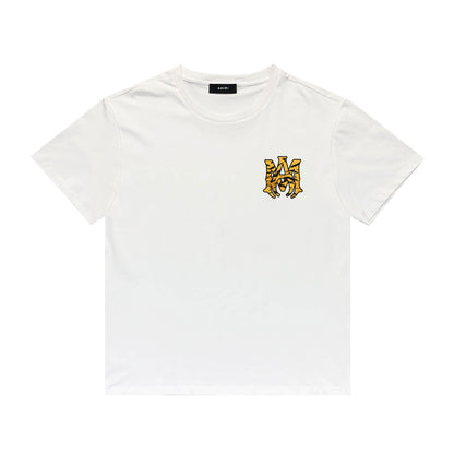 T-shirt blanc avec logo Amr Tiger