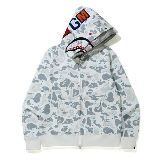 Sweat à capuche zippé Bape