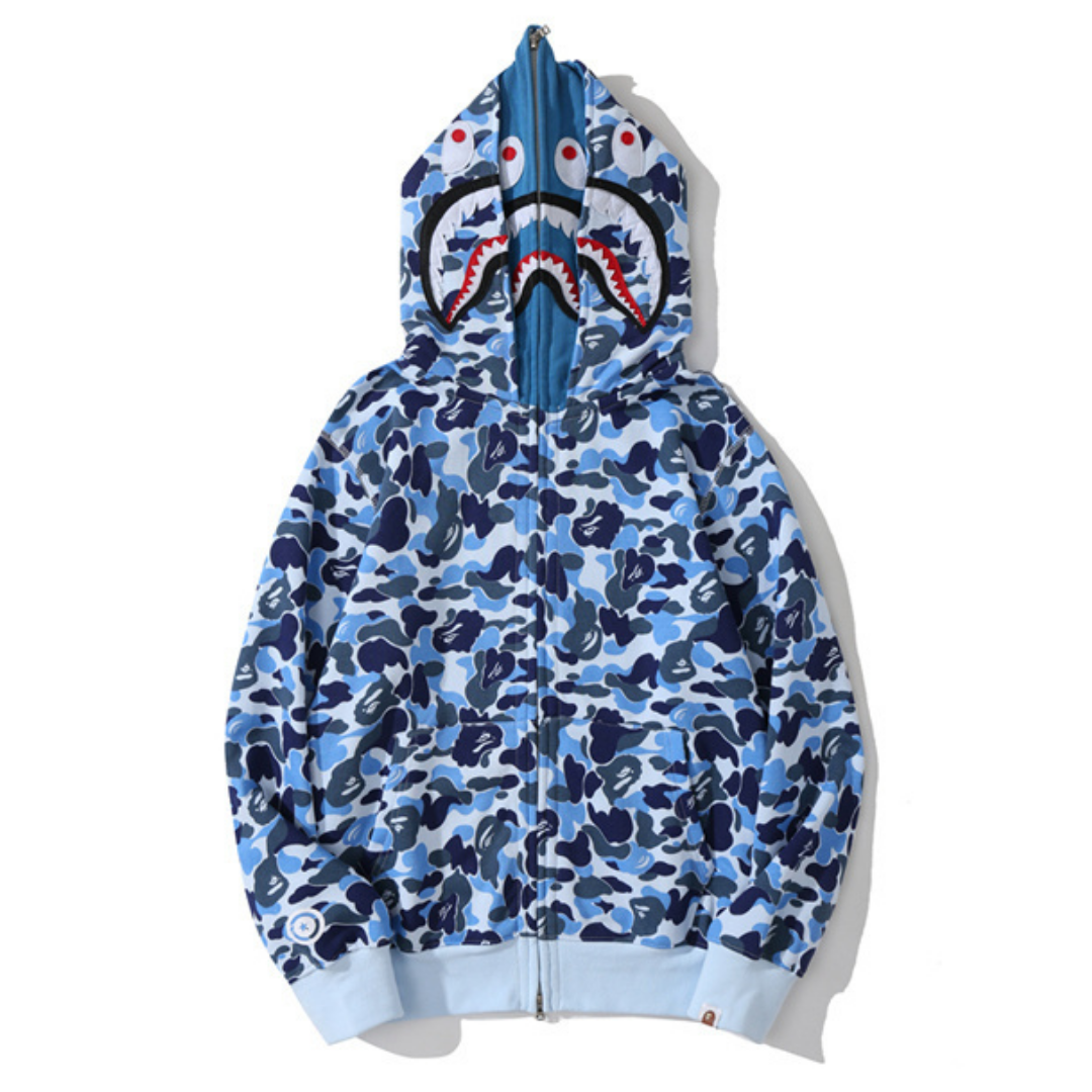 Sweat à capuche zippé Bape