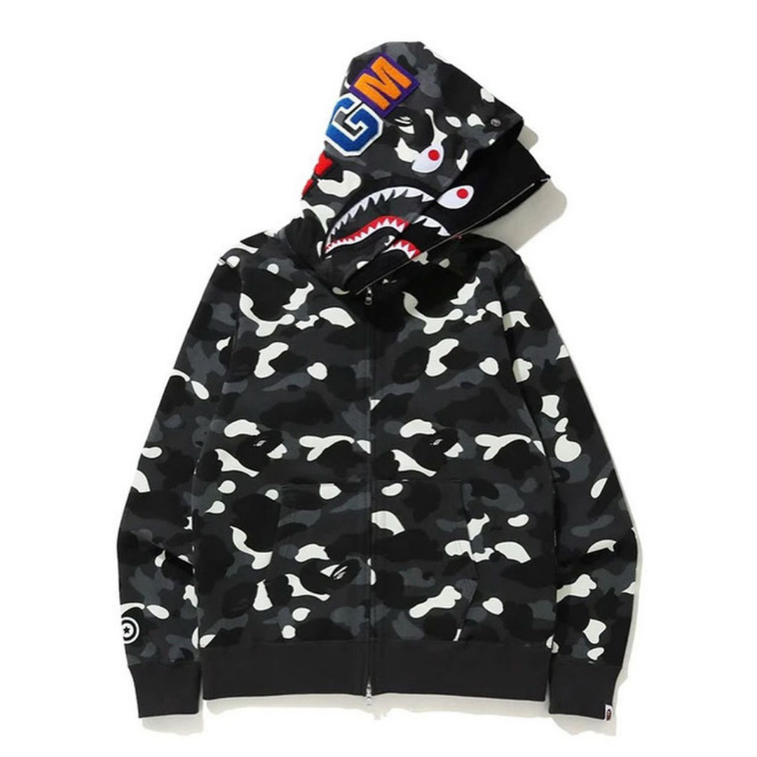 Sweat à capuche zippé Bape