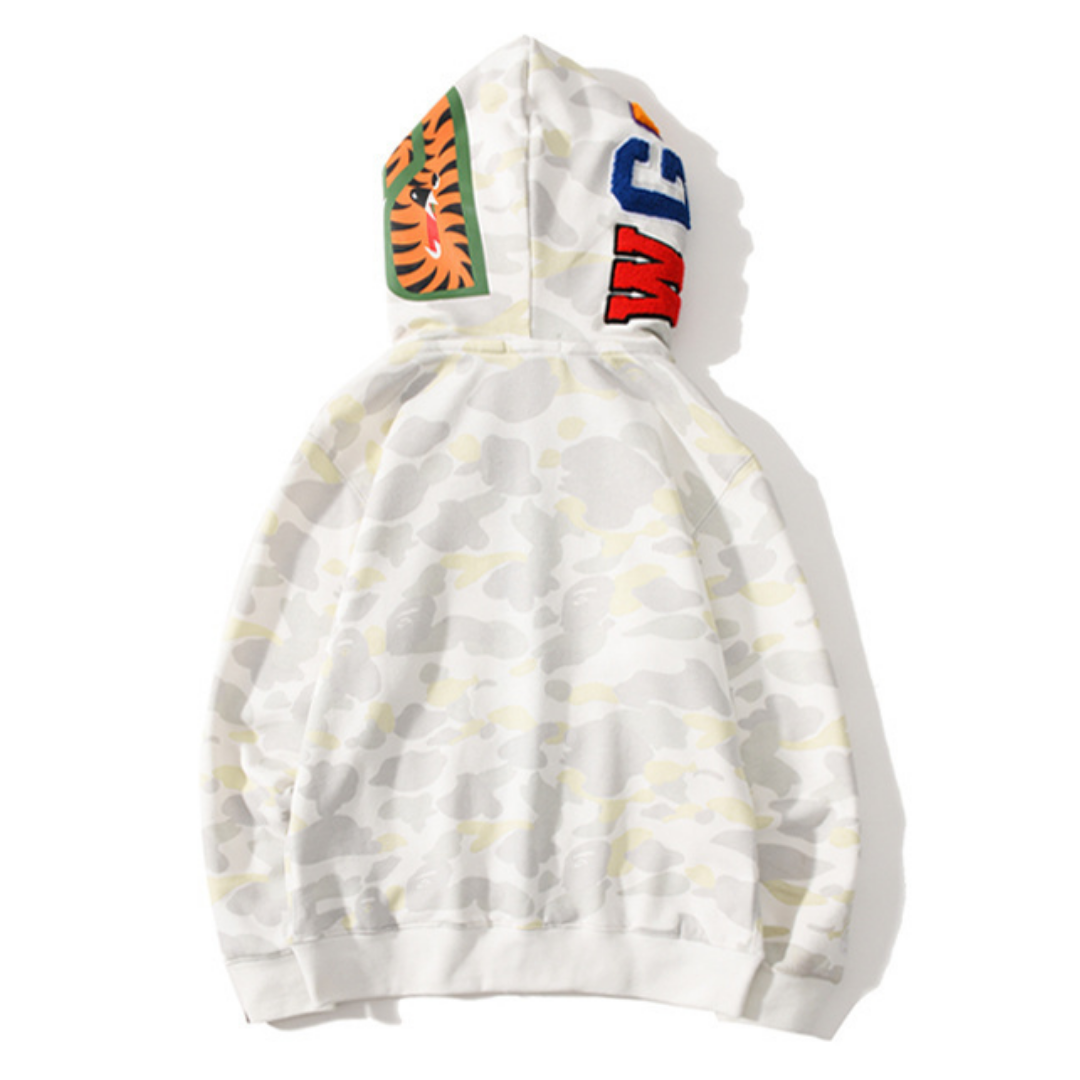 Sweat à capuche zippé Bape