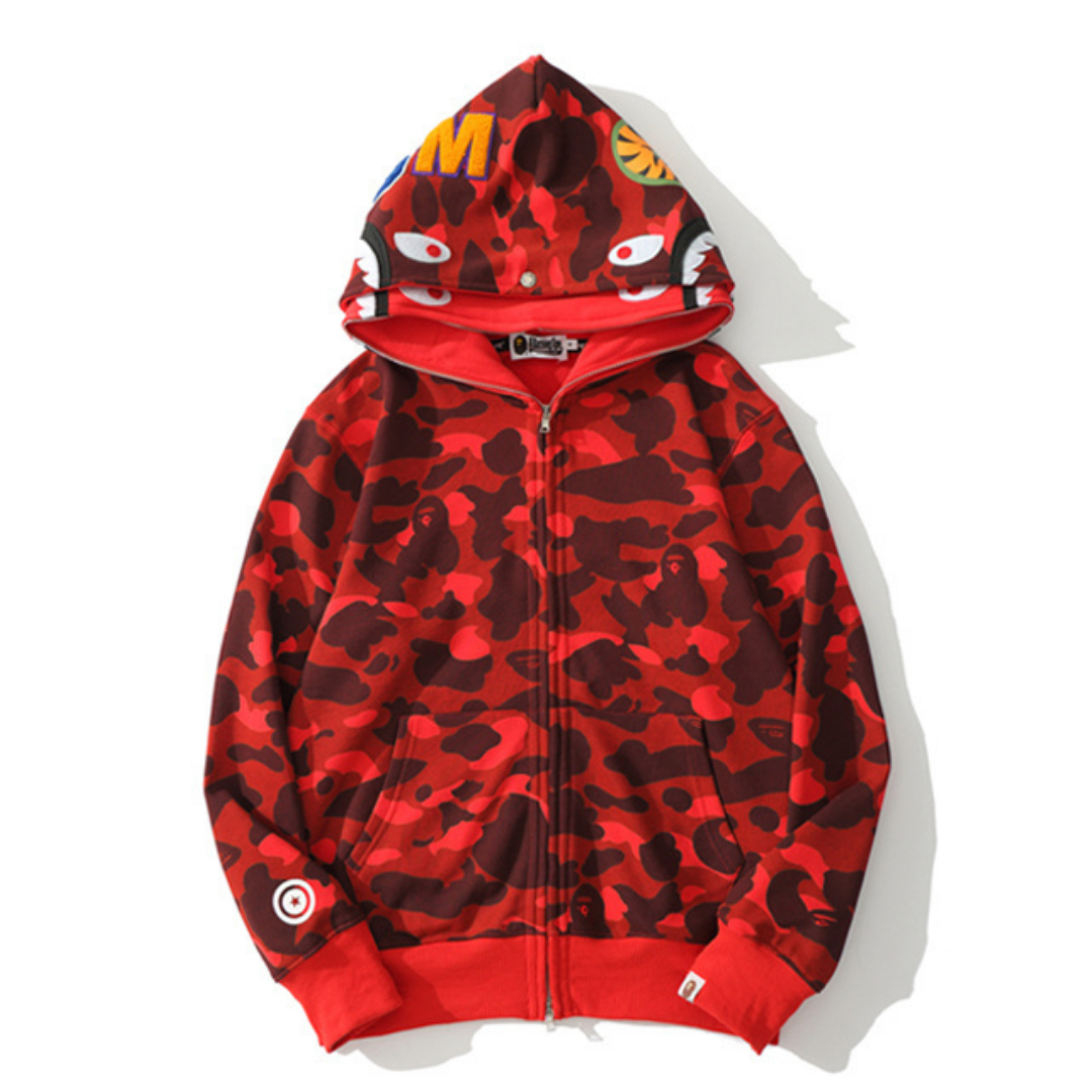 Sweat à capuche zippé Bape
