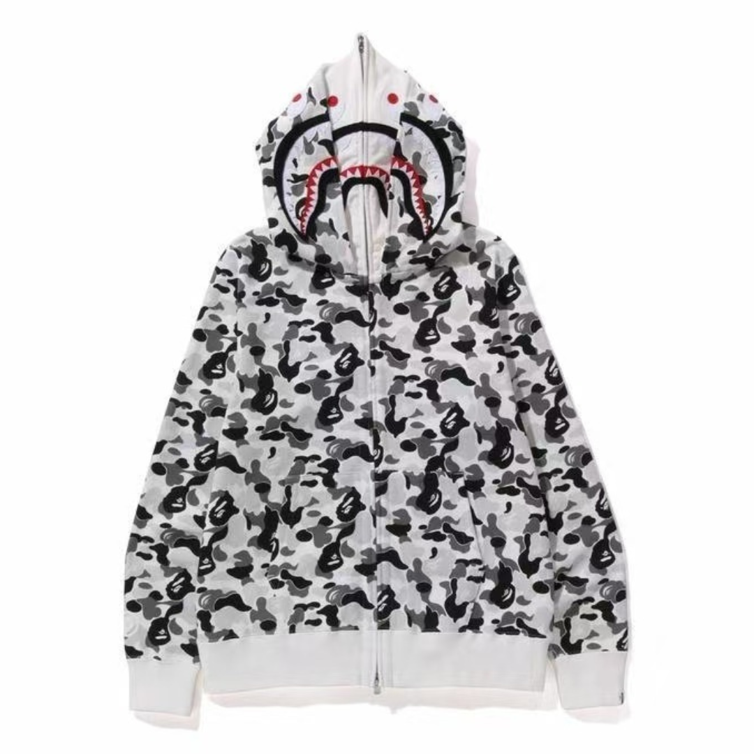 Sweat à capuche zippé Bape