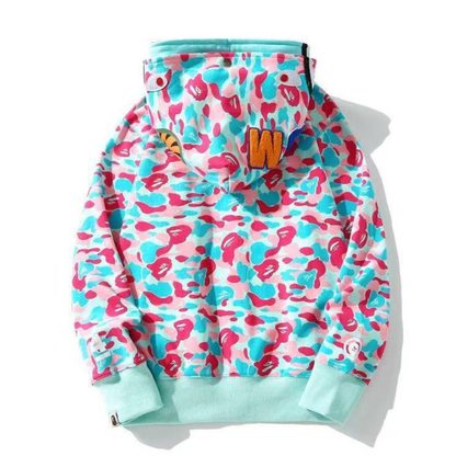 Sweat à capuche zippé Bape