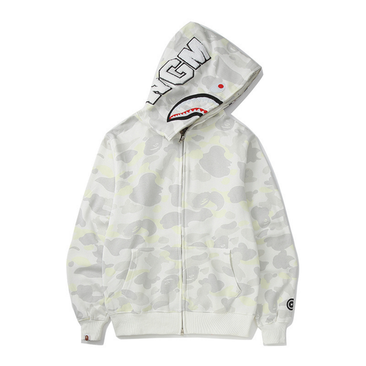 Sweat à capuche zippé Bape