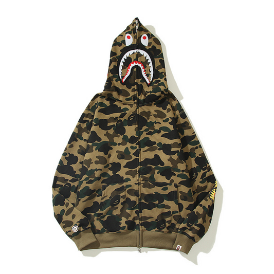 Sweat à capuche zippé Bape
