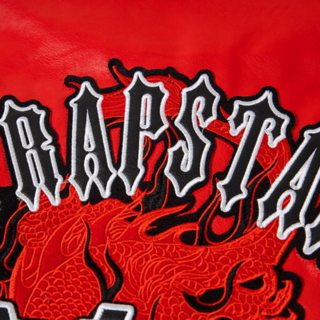 Veste bomber en cuir décodée