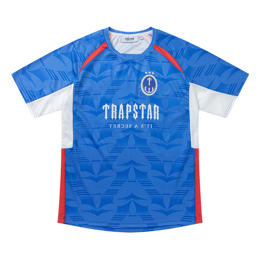 T-shirt Irongate dégradé bleu et rouge