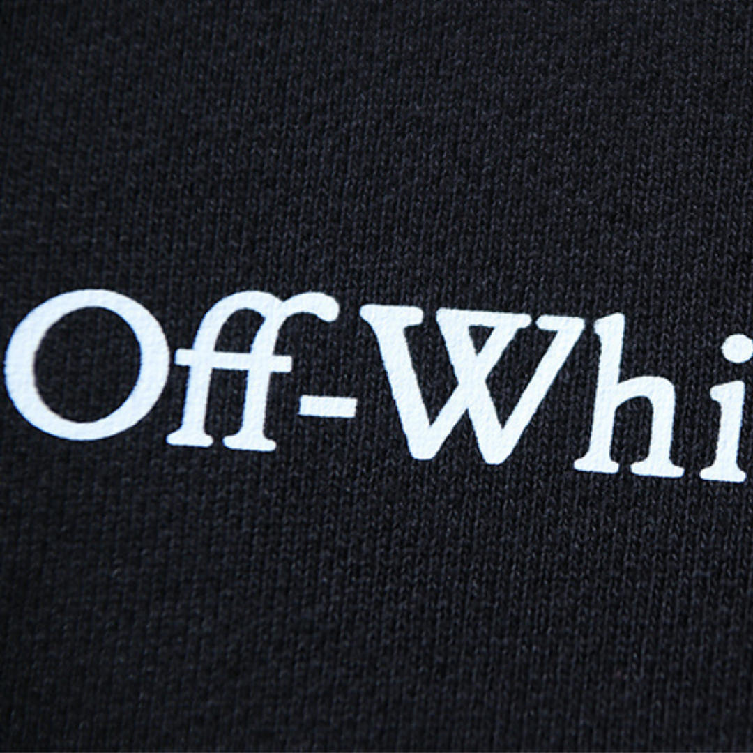 Sweat à capuche zippé Off-W Monogram