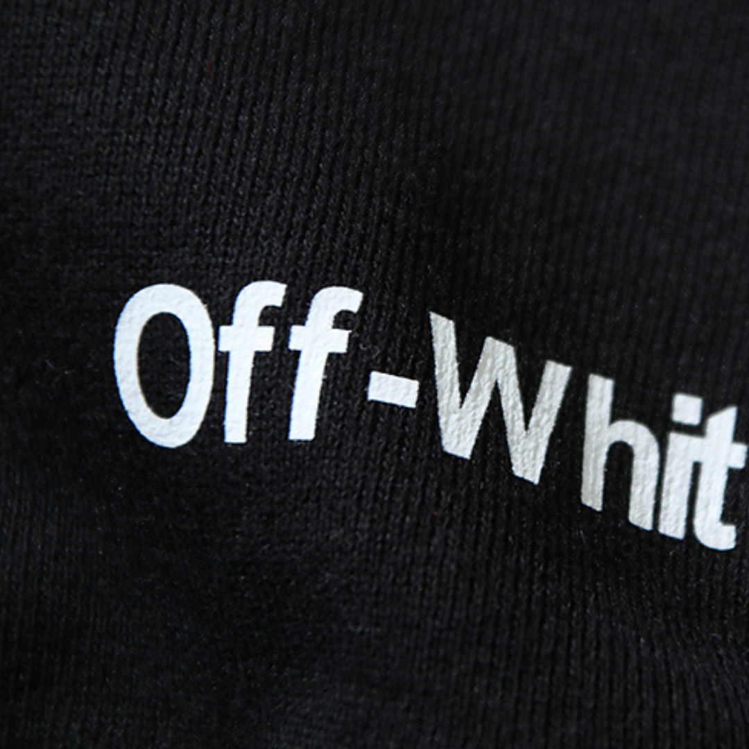 Sweat à capuche zippé Off-W Monogram