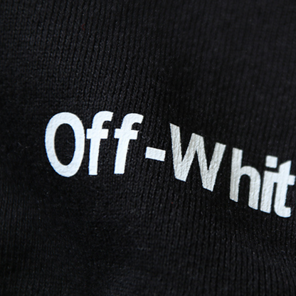 Sweat à capuche zippé Off-W Monogram