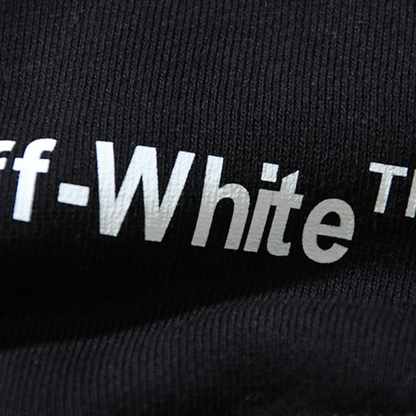 Sweat à capuche zippé Off-W Monogram