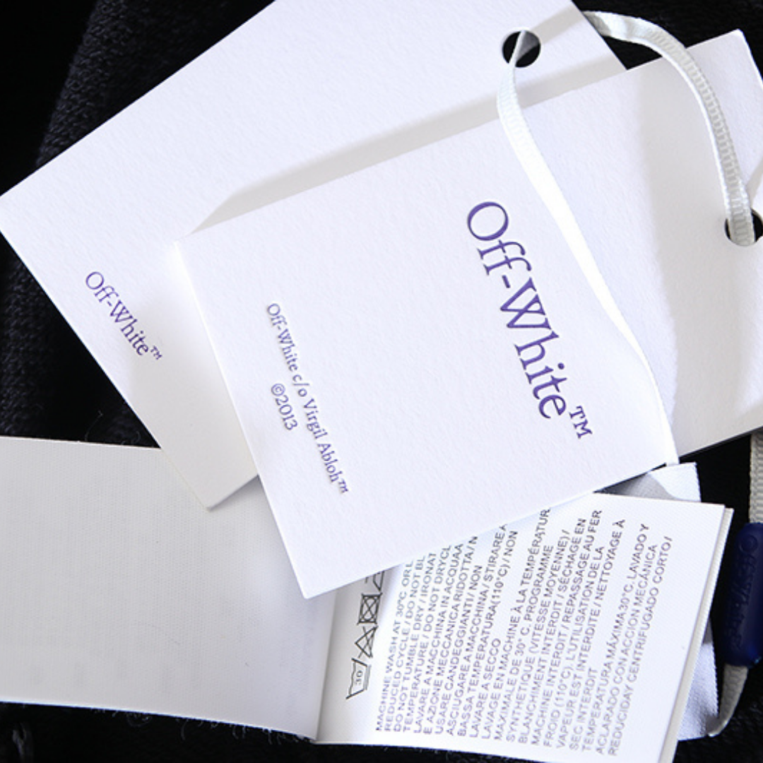 Sweat à capuche zippé Off-W Monogram