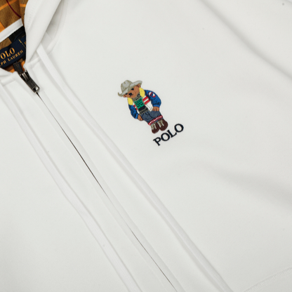Sweat à capuche zippé Polo Bear