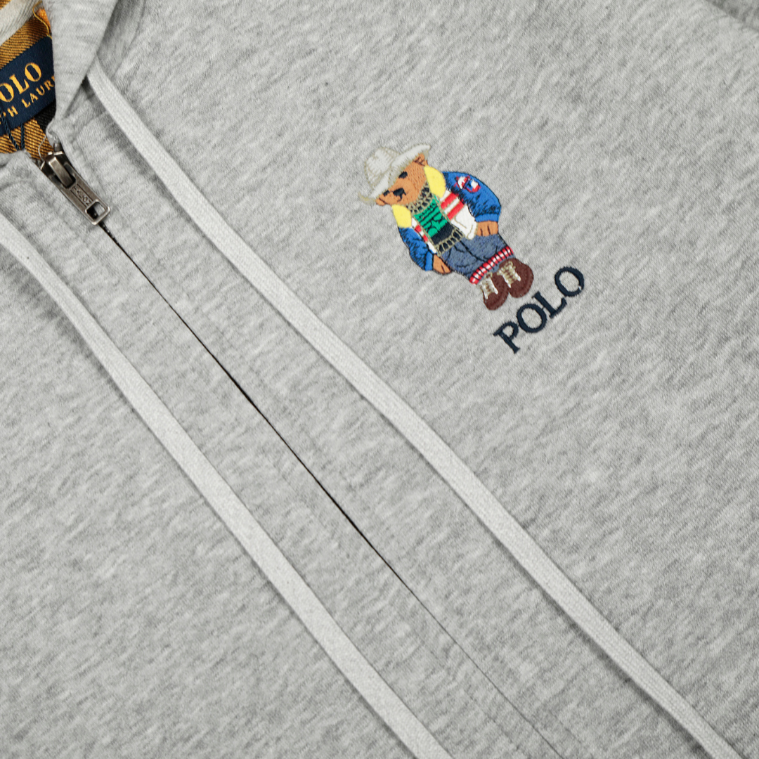 Sweat à capuche zippé Polo Bear