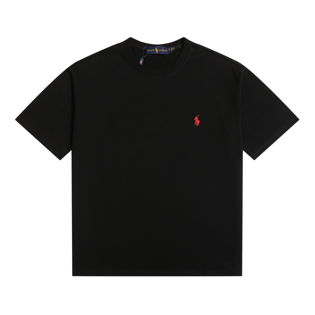 Polo T-shirt noir